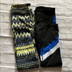 2 pairs of Gap Body leggings